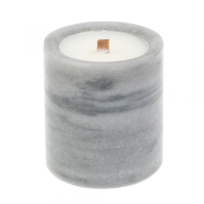 Свеча круглая из мрамора 4,8х4,8х5,3 см