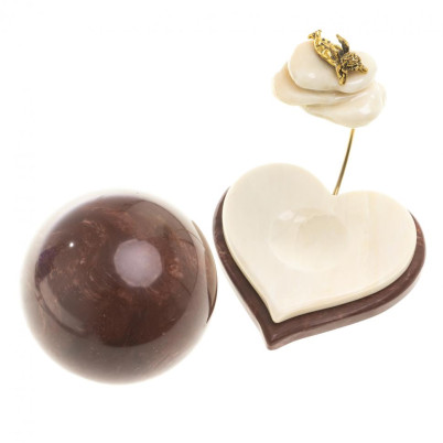 Сувенир Шар Антистресс &quot;Ангел&quot; камень лемезит