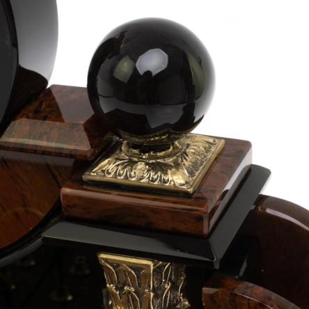 Настольный набор "Орёл" камень обсидиан