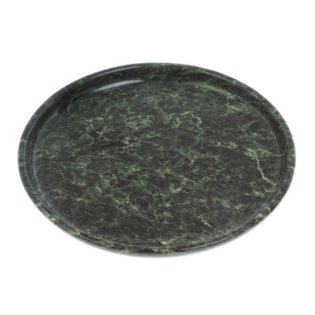 Водочный набор 12 стопок на подносе из змеевика