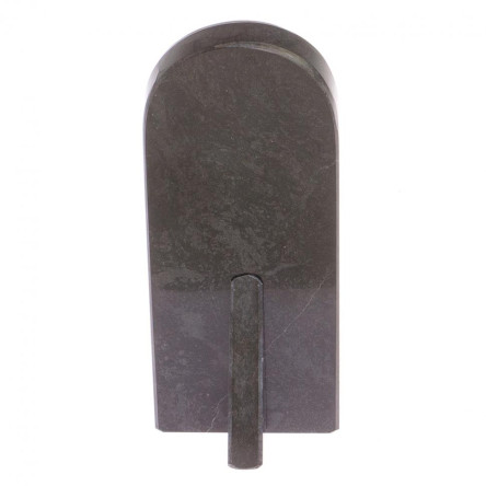 Часы "Погон генерал" цвет серебро камень змеевик овал