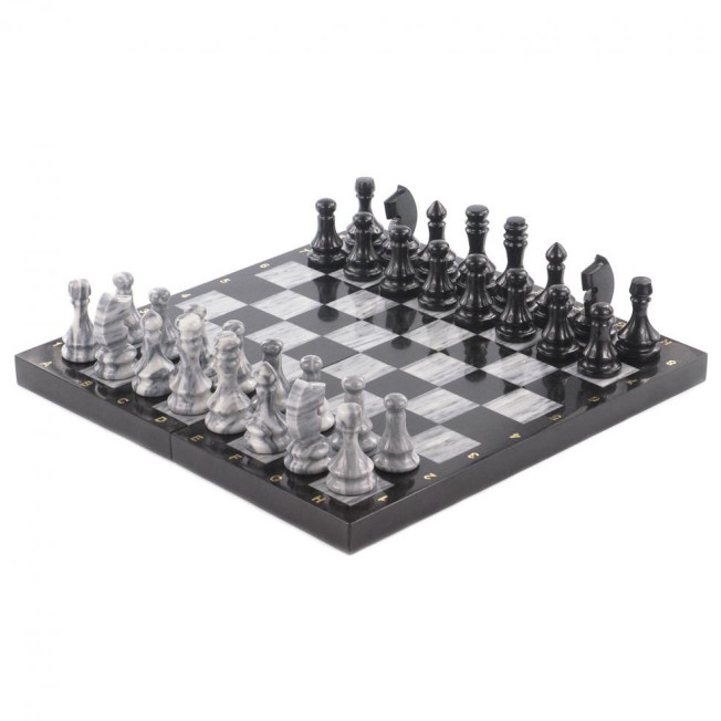 Настольная игра Шахматы Шашки Нарды 3 в 1 из камня