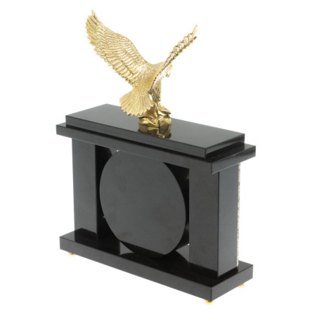 Часы "Орел" из камня пирит