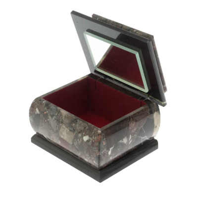 Шкатулка из камня конгломерат "Оригинал"