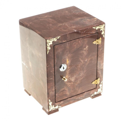 Сейф настольный камень лемезит 18,5х15,5х24,5 см