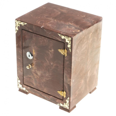 Сейф настольный камень лемезит 18,5х15,5х24,5 см