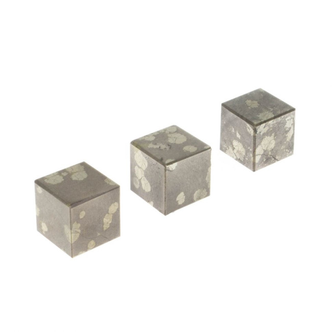 Кубик из камня пирит 22 мм