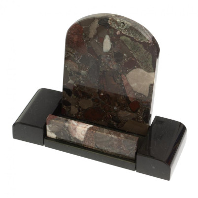 Настольный набор "Герб" из конгломерата