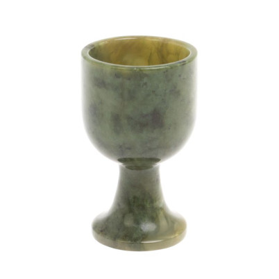 Рюмка на ножке из нефрита 20 мл 4х6,5 см