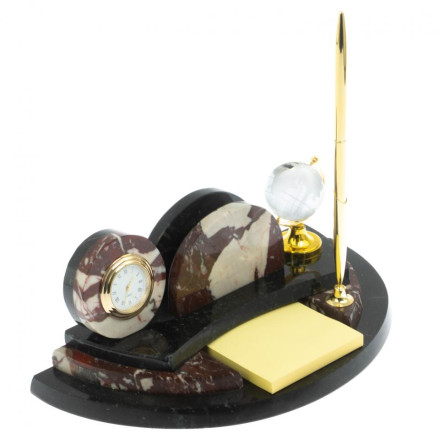 Настольный мини-набор "Глобус" для бумаг креноид