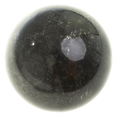 Шар из камня лабрадорит 10 см