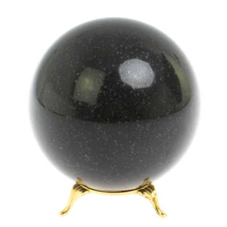 Шар диаметром 9,5 см камень базальт