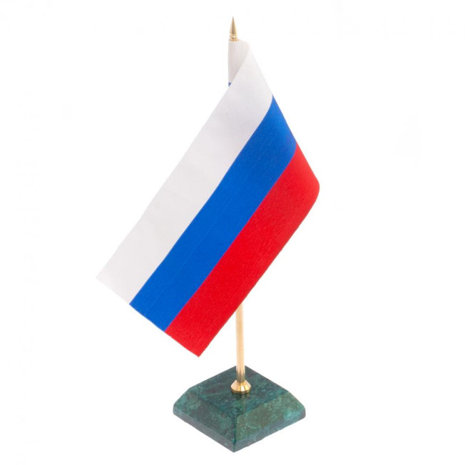 Настольный набор &quot;Орел&quot; змеевик с лотком А4 и бюваром