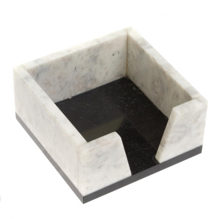 Настольный набор "Герб" из мрамора с лотком А4 и бюваром