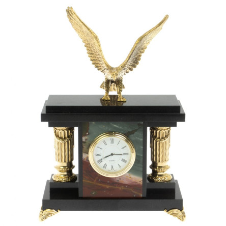 Часы "Орел" из яшмы