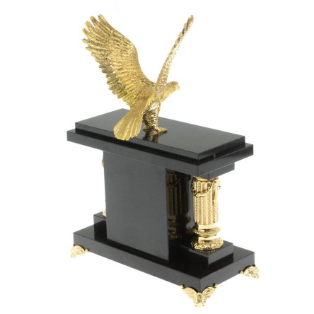 Часы "Орел" из яшмы