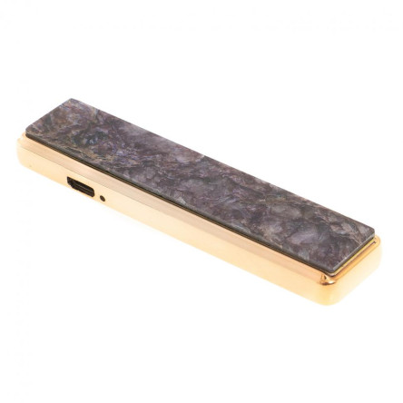 USB зажигалка из камня чароит