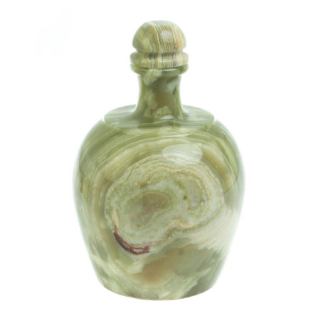 Коньячный набор из оникса в футляре (5х7)