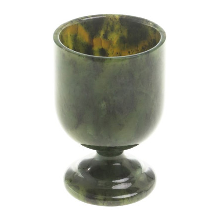 Рюмка на ножке камень нефрит 40 мл 4,3х6,5 см