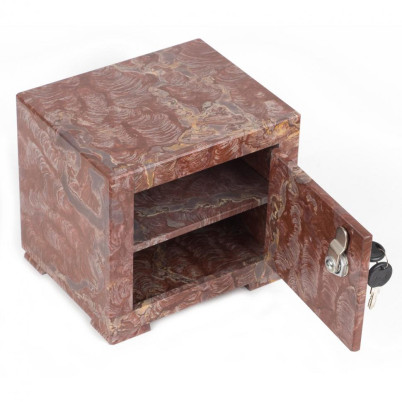 Сейф малый камень лемезит 19х16х17 см