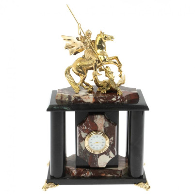 Часы "Георгий Победоносец" бронза креноид