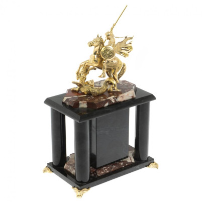 Часы "Георгий Победоносец" бронза креноид