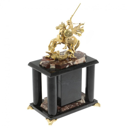 Часы "Георгий Победоносец" бронза креноид