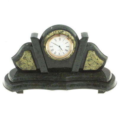 Настольные часы &quot;Летучая мышь&quot; камень змеевик