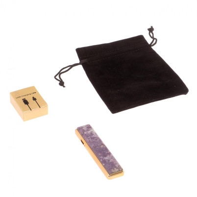 Электронная зажигалка камень лепидолит