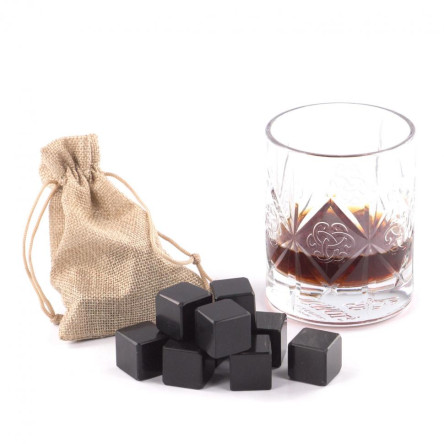 Охлаждающие камни для виски набор 9 кубиков долерит