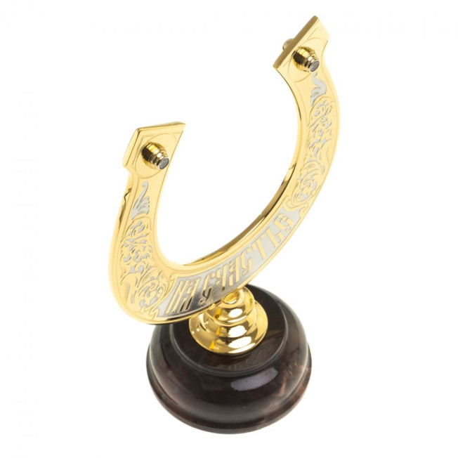 Подкова "На счастье" яшма большая