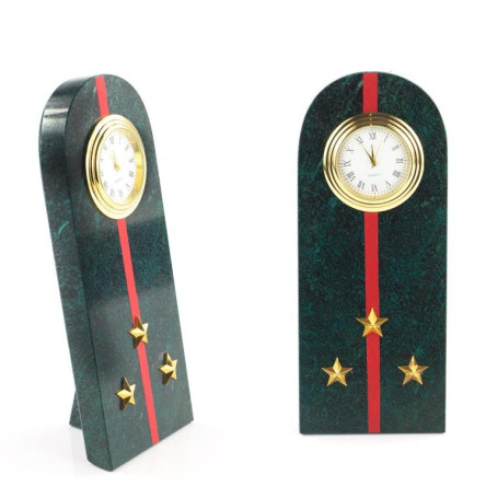 Часы "Погон старший лейтенант МВД" нового образца змеевик