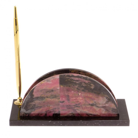 Настольный мини-набор "Овал" камень родонит