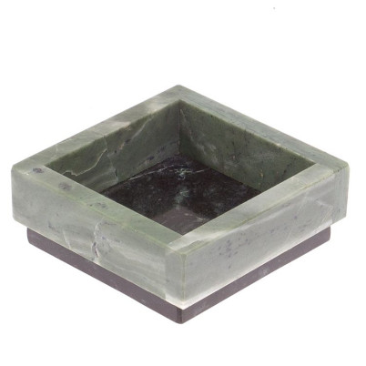 Подставка под скрепки камень офиокальцит