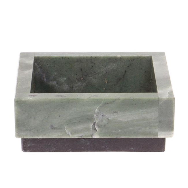 Подставка под скрепки камень офиокальцит