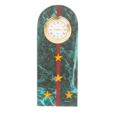 Часы "Погон капитан МВД" нового образца змеевик