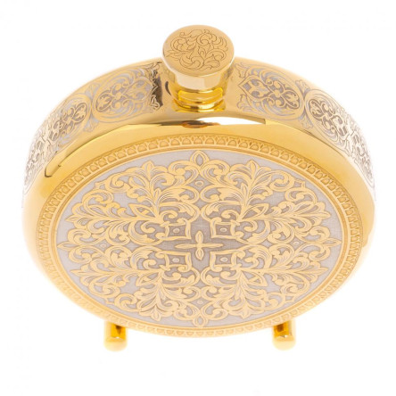 Фляжка с гравюрой "Заяц" Златоуст