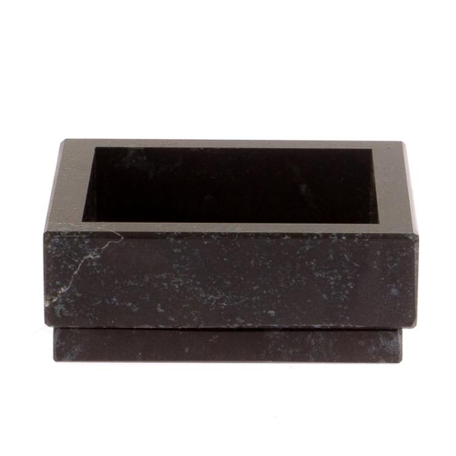 Подставка для скрепок из черного змеевика