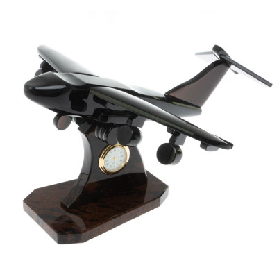 Сувенир "Самолет ИЛ - 76" из обсидиана