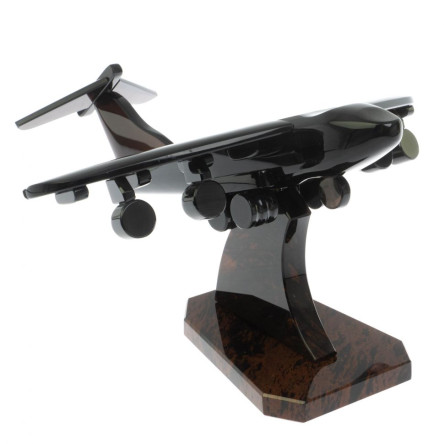 Сувенир "Самолет ИЛ - 76" из обсидиана