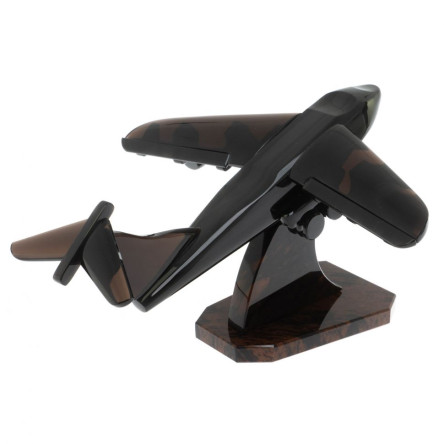 Сувенир "Самолет ИЛ - 76" из обсидиана