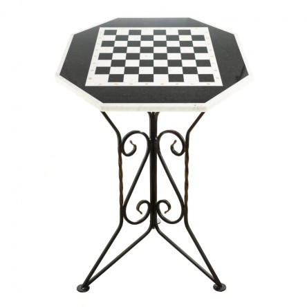 Стол черно-белый без фигур