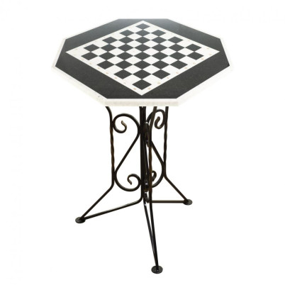 Стол черно-белый без фигур