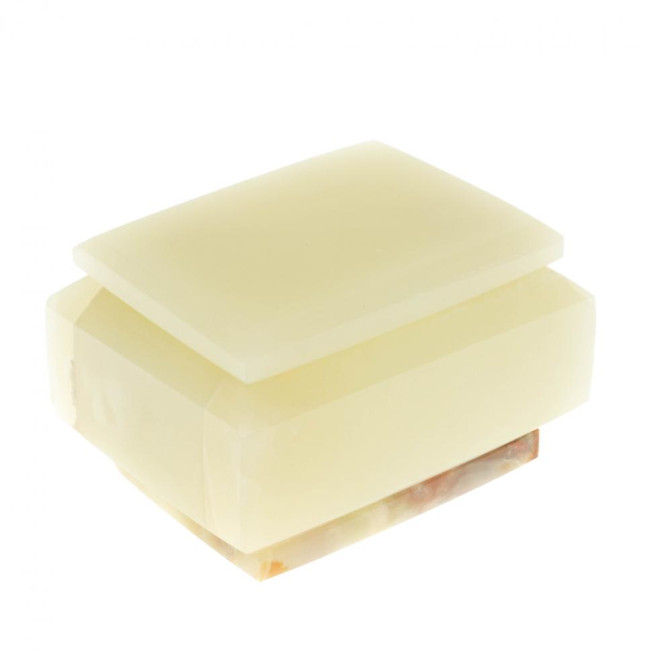 Шкатулка из оникса 8х6х5 см (2,5х3)