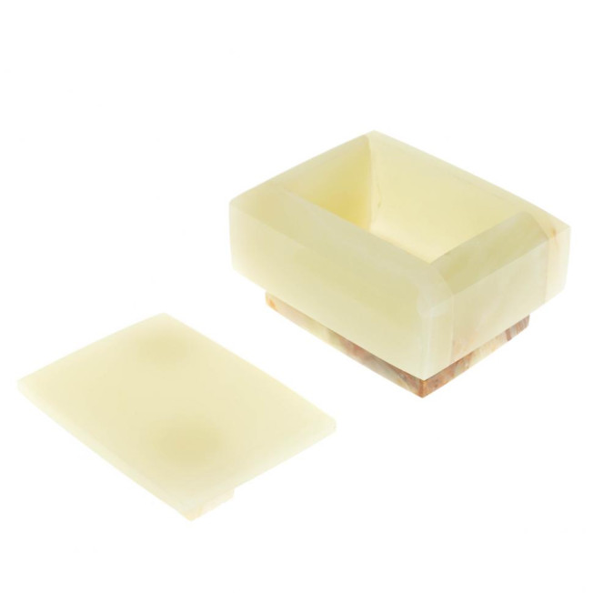 Шкатулка из оникса 8х6х5 см (2,5х3)