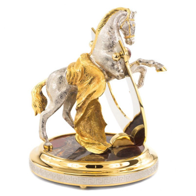 Сувенир из яшмы &quot;Подкова на удачу&quot;