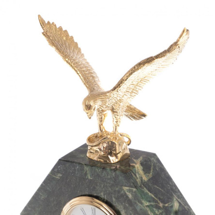 Письменный набор "Орел" камень змеевик