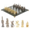 Шахматы настольные "Шахерезада" 40х40 см серый мрамор
