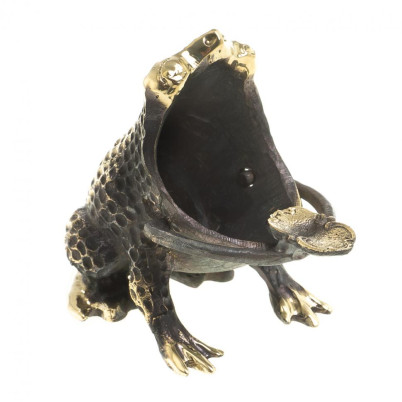 Бронзовая пепельница &quot;Лягушка&quot;