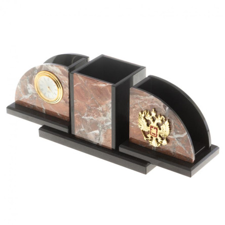 Письменный набор "Гармония" камень креноид, долерит